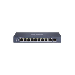 Hikvision DS-3E0510HP-E Switch mạng 8 cổng PoE  hỗ trợ HiPOE