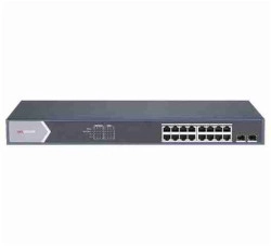 Hikvision DS-3E1518P-EI(O-STD)V2 Switch mạng thông minh 16 cổng PoE Gigabit