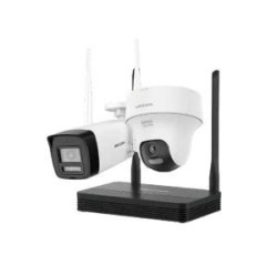 Camera wifi Hikvision DS-J142I(STD)/NKS424W02H - Bộ KIT WIFI 2 camera 4MP