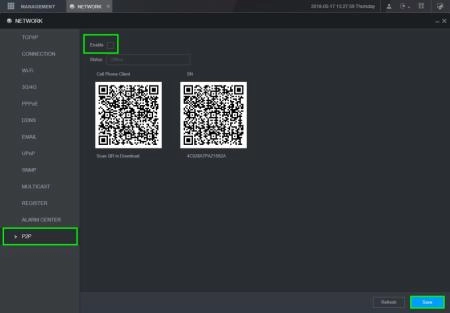 Bật tính năng P2P
