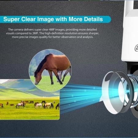 ảnh sản phẩm Camera WiFi Dahua DH-P4F-PV-4G 4MP đêm có màu báo động AI 4G ngoài trời ảnh 2