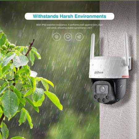 ảnh sản phẩm Camera WiFi Dahua DH-P4F-PV-4G 4MP đêm có màu báo động AI 4G ngoài trời ảnh 4