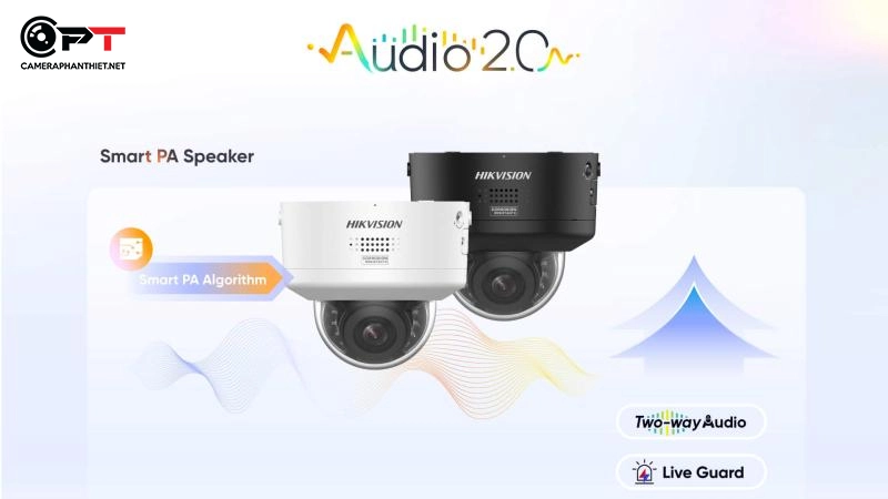 Camera hikvision đàm thoại 2 chiều