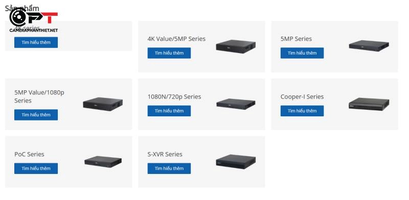 Đầu ghi hình analog XVR Dahua - Giải pháp tiết kiệm chất lượng cao