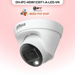 Camera IP Dahua DH-IPC-HDW1239T1-A-LED-VN 2MP - có thu âm, đèn trợ sáng