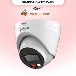 Camera IP Dahua DH-IPC-HDW1239V-PV 2MP - báo động đèn còi