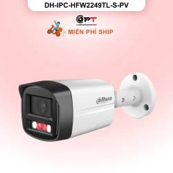 Camera IP Dahua DH-IPC-HFW2249TL-S-PV 2MP - báo động đèn còi