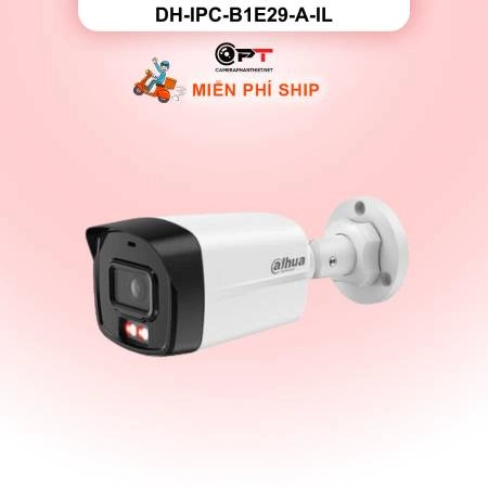 Camera IP Dahua DH-IPC-B1E29-A-IL 2MP - có thu âm, đèn trợ sáng ảnh 