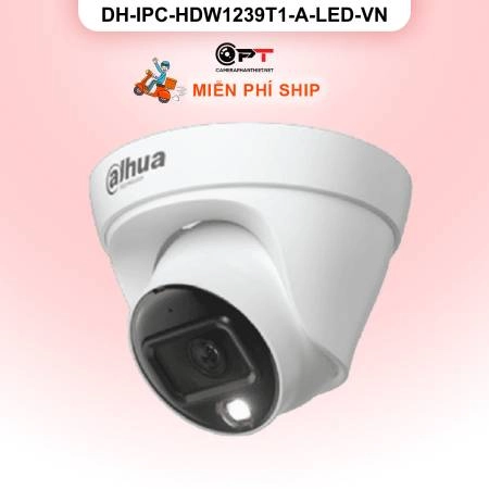 Camera IP Dahua DH-IPC-HDW1239T1-A-LED-VN 2MP - có thu âm, đèn trợ sáng ảnh 