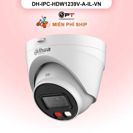 Camera IP Dahua DH-IPC-HDW1239V-A-IL-VN 2MP - có thu âm, đèn trợ sáng ảnh 