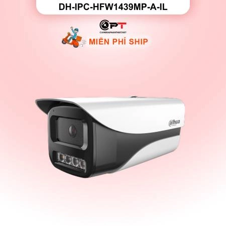 Camera IP Dahua DH-IPC-HFW1439MP-A-IL 4MP - có thu âm, đèn trợ sáng ảnh 