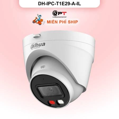 Camera IP Dahua DH-IPC-T1E29-A-IL 2MP - có thu âm, đèn trợ sáng ảnh 