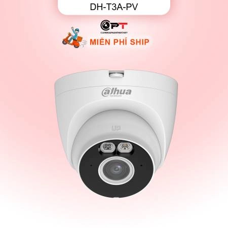 Camera WiFi Dahua DH-T3A-PV 3MP báo động AI trong nhà ảnh 