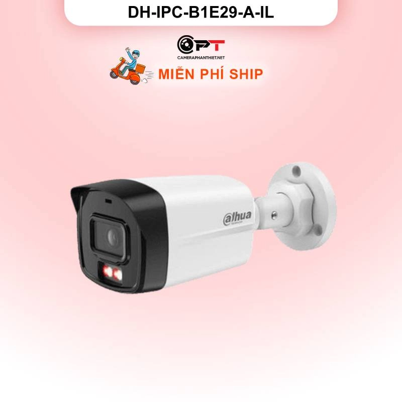 Ảnh sản phẩm Camera IP Dahua DH-IPC-B1E29-A-IL 2MP - có thu âm, đèn trợ sáng - hình 2