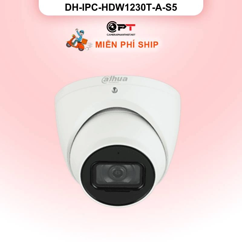 Ảnh sản phẩm Camera IP Dahua DH-IPC-HDW1230T-A-S5 2MP - có thu âm - hình 2