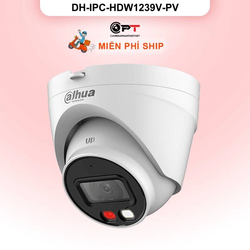 Ảnh sản phẩm Camera IP Dahua DH-IPC-HDW1239V-PV 2MP - báo động đèn còi - hình 3