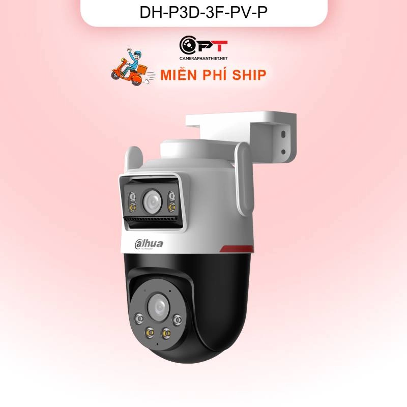 Ảnh sản phẩm Camera WiFi Dahua DH-P3D-3F-PV-P 3MP 2 mắt có màu đêm báo động AI ngoài trời - hình 3
