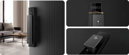 Khóa thông minh Ezviz mở khóa bằng vân tay, thẻ từ, điện thoại, khóa cơ