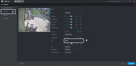 Cách bật chống ngược sáng trên đầu ghi hình dahua