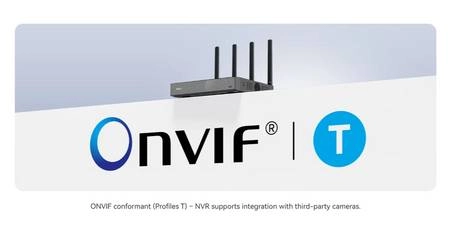 Hỗ trợ chuẩn ONVIF Profile T – Tương thích nhiều dòng camera