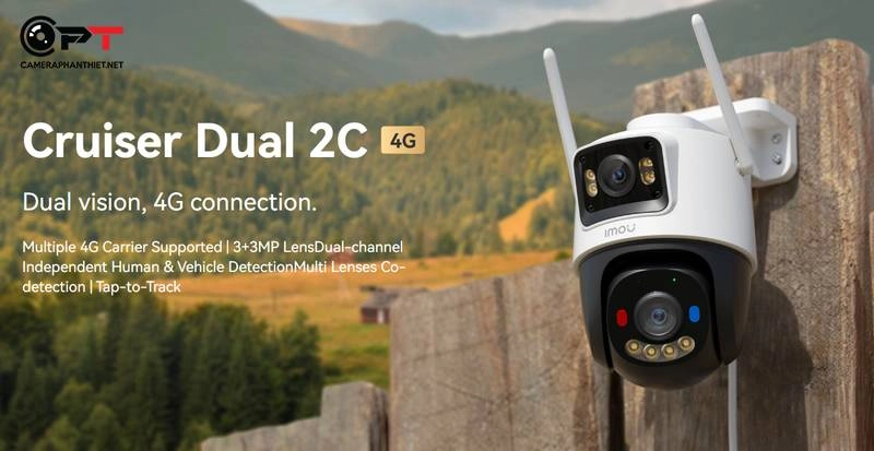 Nên sử dụng camera imou 4g hai mắt hay một mắt