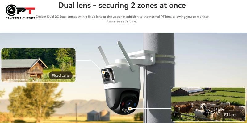 Camera Imou 4G báo động liên tục: Cách giảm cảnh báo sai