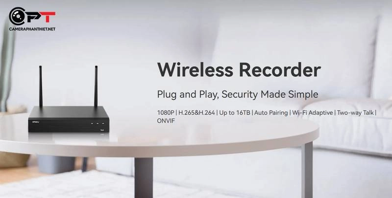 Thông số kỹ thuật đầu ghi hình imou NVR1108HS-W-S2 và NVR1104HS-W-S2