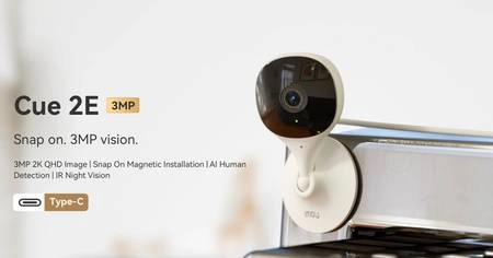 Cue 2E 3MP – Camera an ninh nhỏ gọn, hình ảnh rõ nét