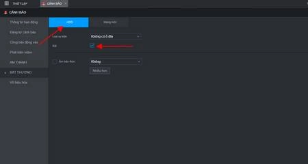 Tắt thông báo lỗi ổ cứng đầu ghi hình dahua