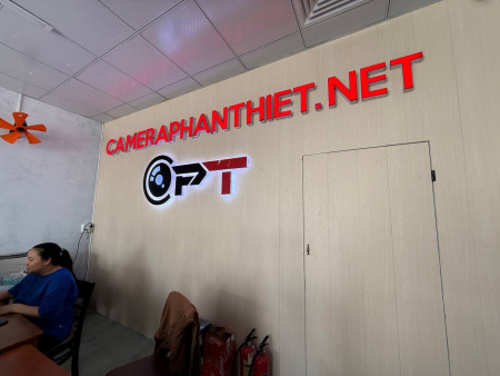 Mặt tiền cửa hàng camera phan thiết tại địa điểm mới