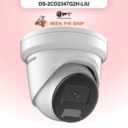 Camera Hikvision  DS-2CD2347G2H-LIU Camera IP Bán cấu vát 4MP - CÓ MÀU 2424 tích hợp MIC
