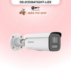 Camera Hikvision  DS-2CD2647G2HT-LIZS Camera IP thân trụ 4MP - CÓ MÀU 2424  ống kính thay đổi tiêu cự
