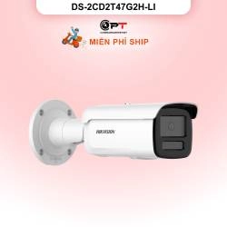 Camera Hikvision  DS-2CD2T47G2H-LI Camera IP thân trụ 4MP - CÓ MÀU 2424