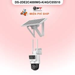 Camera Hikvision  DS-2DE2C400IWG-K/4G/C05S10 Camera IP PT 4G Năng lượng mặt trời