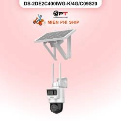 Camera Hikvision  DS-2DE2C400IWG-K/4G/C09S20 Camera IP PT 4G Năng lượng mặt trời