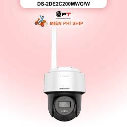 Camera wifi Hikvision DS-2DE2C200MWG/W - Camera IP  Mini PT Smart Hybird Light 2MP hỗ trợ WIFI 6