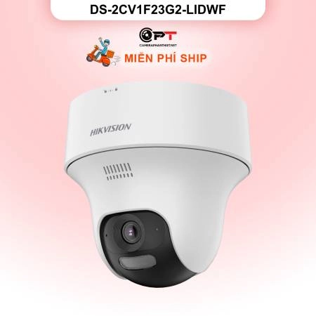 Camera wifi Hikvision DS-2CV1F23G2-LIDWF - Camera IP Quay quét 2MP - tích hợp micro hỗ trợ WIFI6 ảnh 