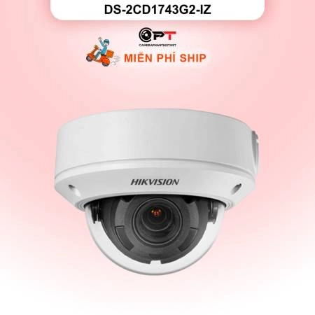 Hikvision DS-2CD1743G2-IZ Camera IP Dome hồng ngoại 4MP ảnh 