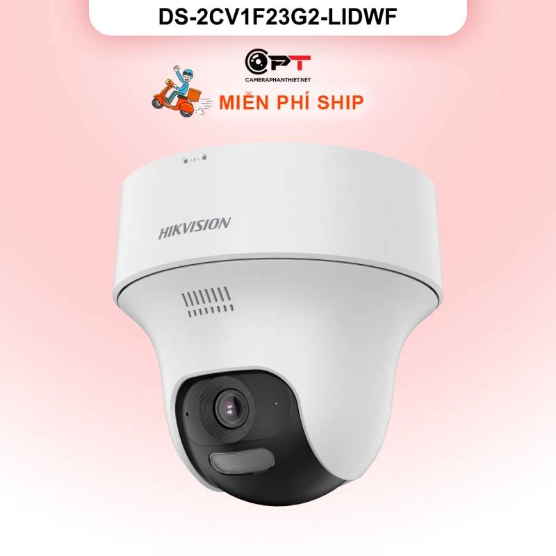 Ảnh sản phẩm Camera wifi Hikvision DS-2CV1F23G2-LIDWF - Camera IP Quay quét 2MP - tích hợp micro hỗ trợ WIFI6 - hình 2