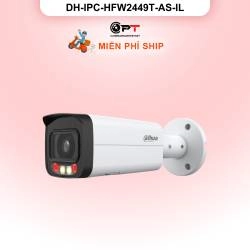 Camera IP Dahua DH-IPC-HFW2449T-AS-IL 4MP - có thu âm, đèn trợ sáng