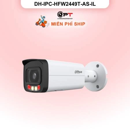 Camera IP Dahua DH-IPC-HFW2449T-AS-IL 4MP - có thu âm, đèn trợ sáng ảnh 