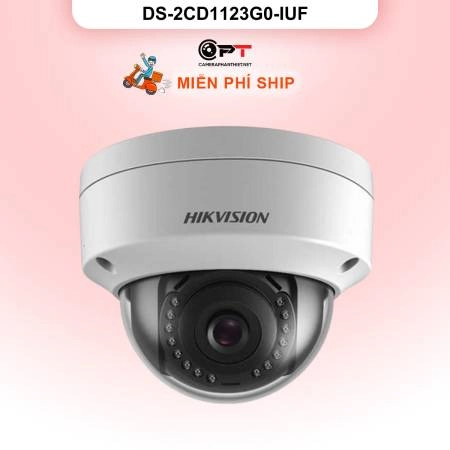 Camera IP HIKVISION Dome 2MP DS-2CD1123G0-IUF ảnh 
