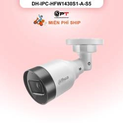 Camera IP Dahua DH-IPC-HFW1430S1-A-S5 4MP - có thu âm