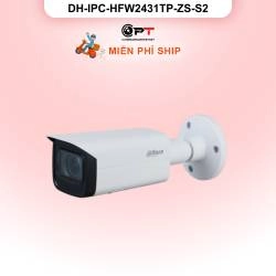 Camera IP Dahua DH-IPC-HFW2431TP-ZS-S2 4MP - motorized