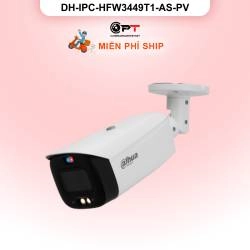 Camera IP Dahua DH-IPC-HFW3449T1-AS-PV 4MP - có thu âm, báo động đèn còi