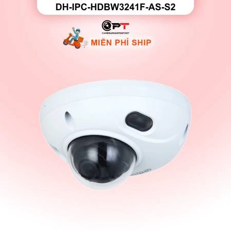 Camera IP Dahua DH-IPC-HDBW3241F-AS-S2 2MP - có thu âm ảnh 