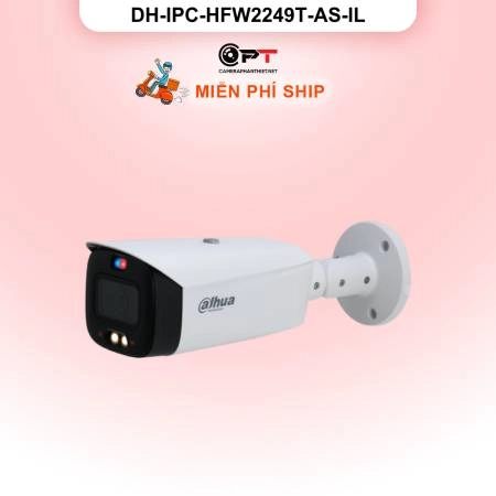 Camera IP Dahua DH-IPC-HFW2249T-AS-IL 2MP - có thu âm, đèn trợ sáng ảnh 