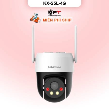 Camera ip kbvision KX-S5L-4G - Camera 4G quay quét ngoài trời ảnh 