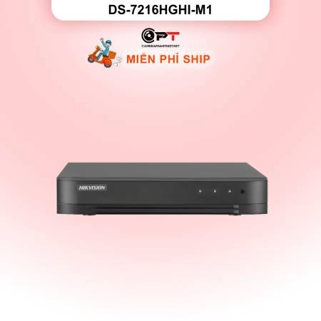 Đầu thu camera analog HD DVR HIKVISION 16 Kênh 1 Ổ cứng DS-7216HGHI-M1 ảnh 