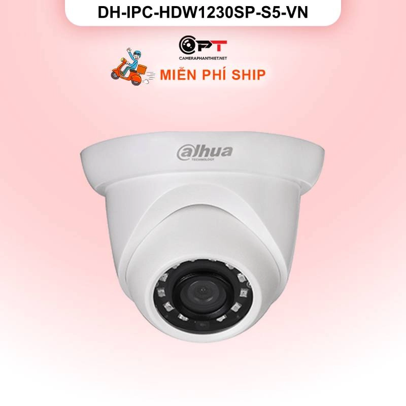 Ảnh sản phẩm Camera IP Dahua DH-IPC-HDW1230SP-S5-VN 2MP - hình 1